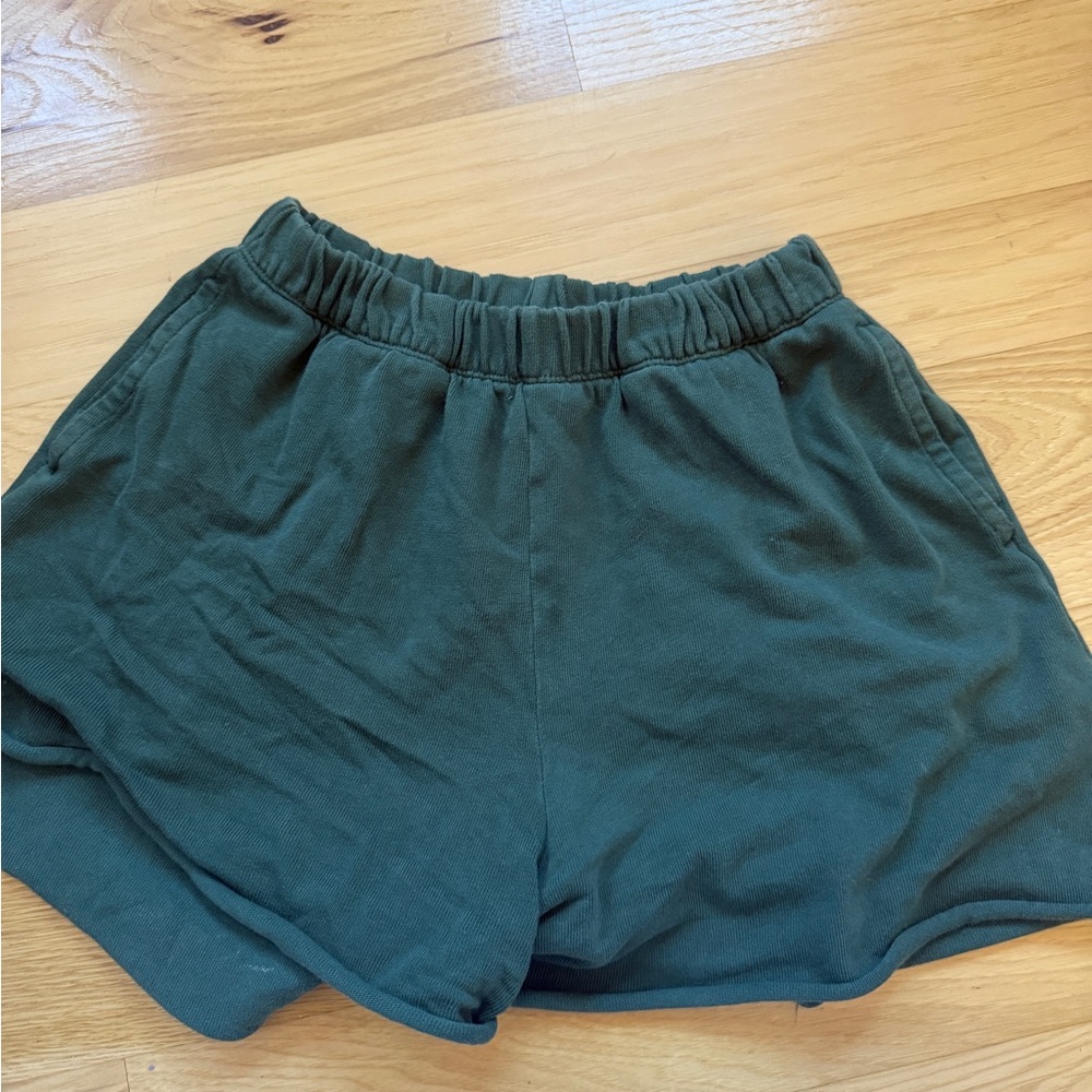 Women's Green Aerie short